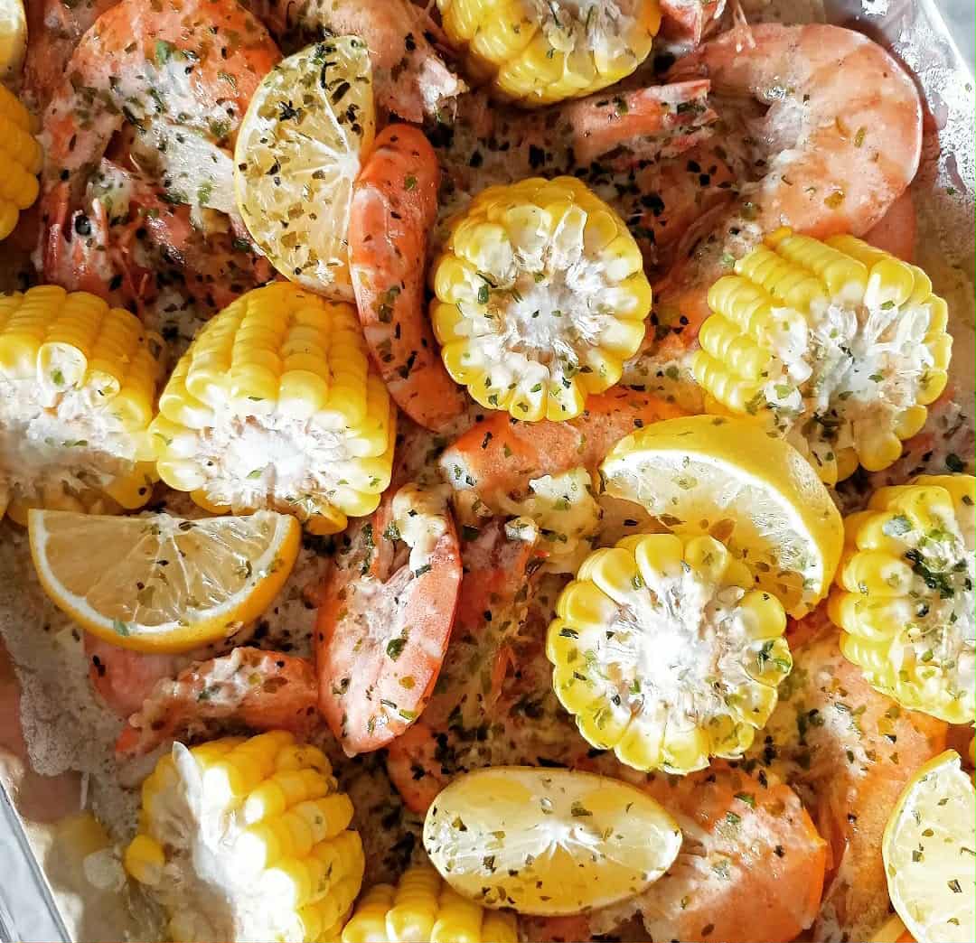 Buttered Garlic Shrimp